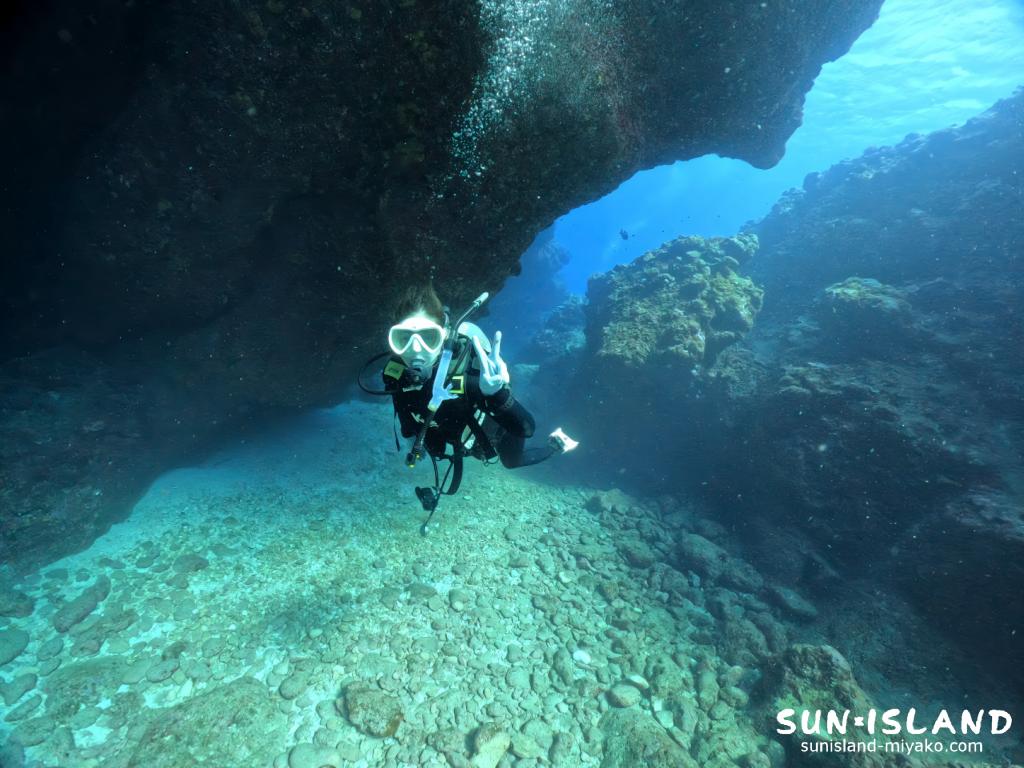 PADIアドバンスド・オープンウォーターコースご参加のKさん