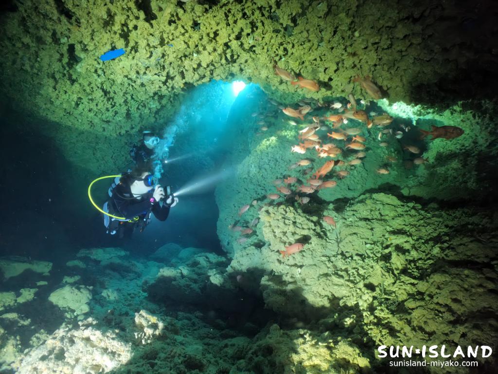 下地島ダイビングスポット『マリンレイク』