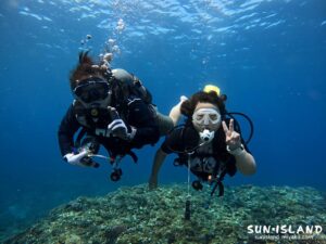 本日【ボートファンダイビング】プランにご参加のHさん・Mさん