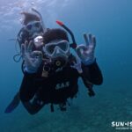 ボート体験ダイビングにご参加されたKさん・Iさん