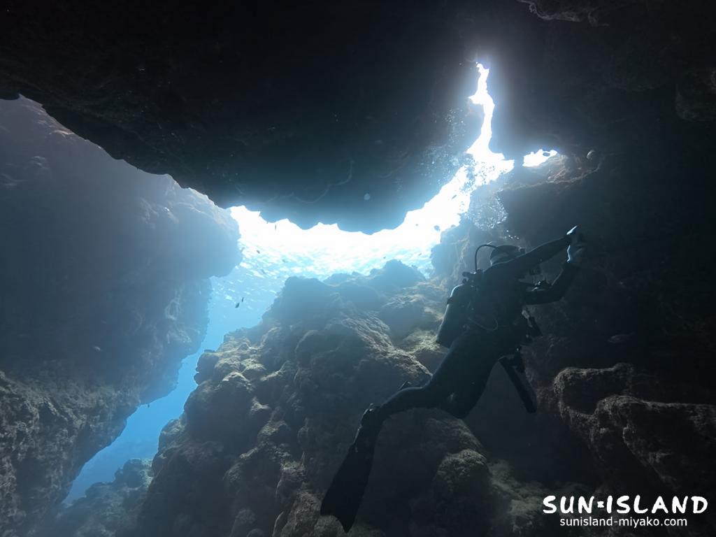下地島ダイビングスポット『中の島チャネル』