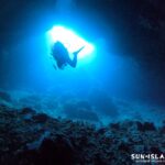 下地島 35ホール 吸い込まれるような海の青み