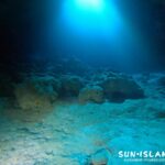 クロスホール 宮古島 伊良部島 縦穴からの光