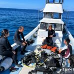 宮古島サンアイランドで3月のダイビング前に不安を解消する丁寧なブリーフィング風景