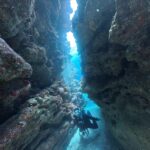 宮古島ダイビング 中性浮力 ブランクダイバー 白鳥チャネル クレパス