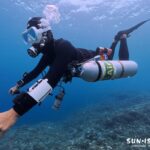 宮古島ダイビング サイドマウント 竹内修治 ガイド 地形 洞窟