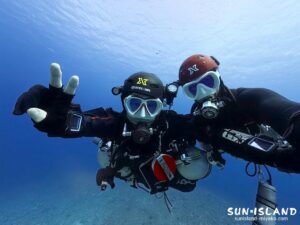 宮古島ダイビング カバーンダイビング ラインワーク 練習 サンアイランド 竹内修治