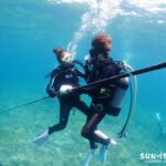 宮古島 体験ダイビング マンツーマン インストラクター 水中 安全管理 初心者